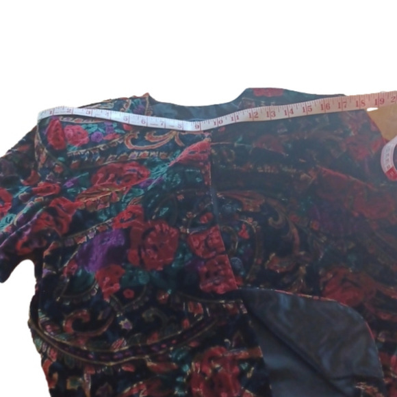 Retro/ vintage style Floral bolo velour look  Size 8 Blazer.Great used condition - Picture 11 of 12